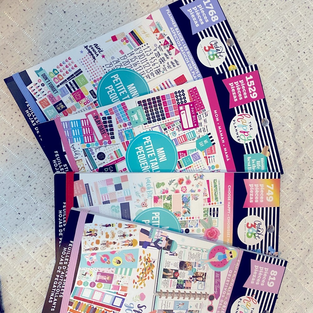 The Happy Planner Sticker sheets !